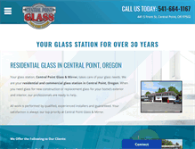 Tablet Screenshot of centralpointglass.com